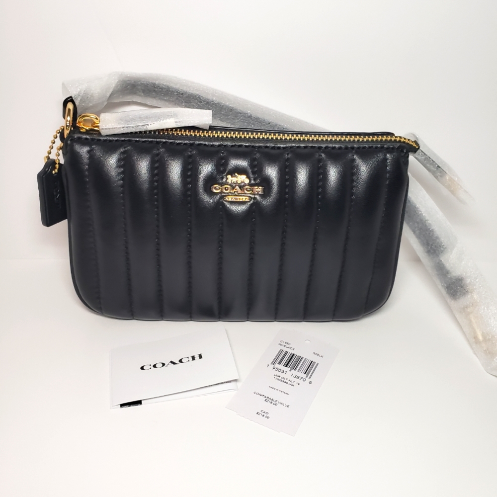 ❗SOLD❗COACH | Nolita 19 Wristlet Purse with Linear Quilting - Picture 15 of 15